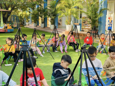 Mỗi ngày đến trường thật là nhiều niềm vui