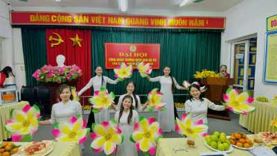 Đại hội Công đoàn trường Mầm non Hà Trì lần thứ III, nhiệm kỳ 2023-2028