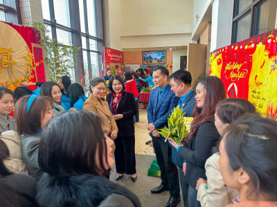 Chúc mừng Công đoàn trường mầm non MN Hà Trì đạt giải Nhì  “Hội thi gói bánh chưng - Bày mâm ngũ quả” mừng xuân Bính Ngọ 2026