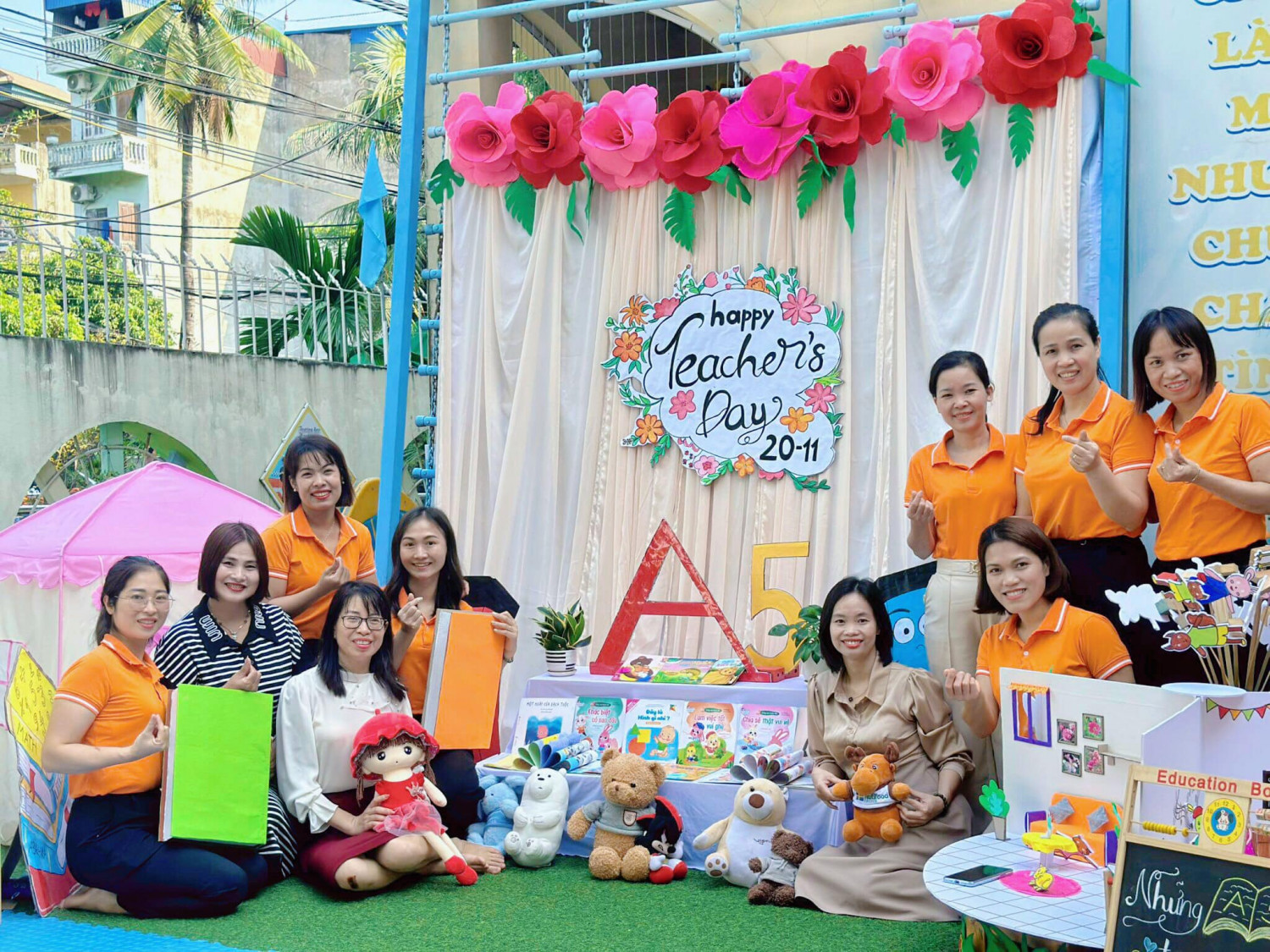 Câu chuyện " Thỏ con đi học"- lỚP MẪU GIÁO LỚN A5