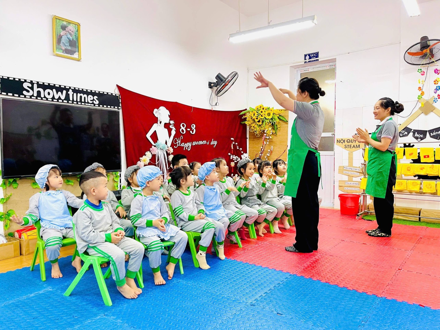 😋😋BỮA ĂN TRƯA CỦA BÉ  B1 TRƯỜNG MẦM NON HÀ TRÌ